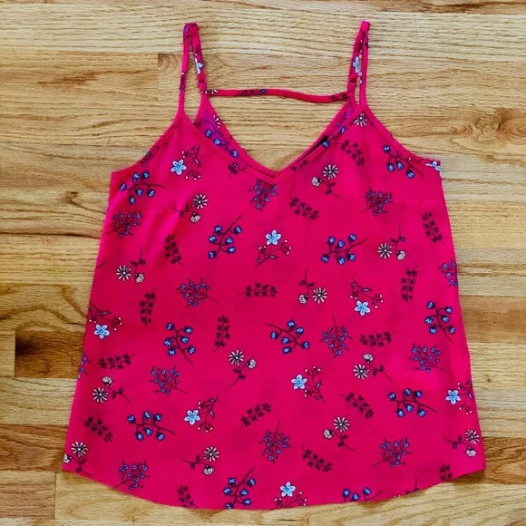 Atmosphere by Primark pink floral tank top size 2 - Picture 2 of 7